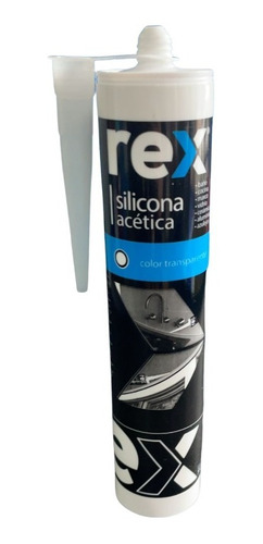 Silicona Acetica Rex De 300ml
