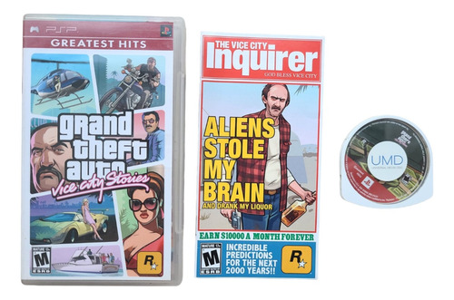 Grand Theft Auto Vice City Stories Psp (Reacondicionado)