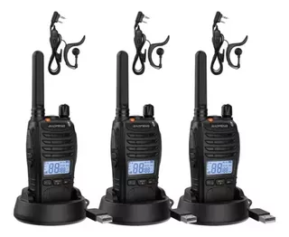 Radio Walkie Talkie Baofeng E88 X3 Bateria 1500 Mah