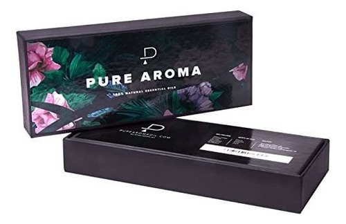 Set de aceites esenciales 100% puros Pure Aroma Cx 6 Un