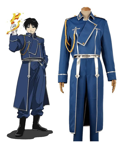 Disfraz: Fullmetal, Alquimista, Roy Mustang, Cosplay, Milita