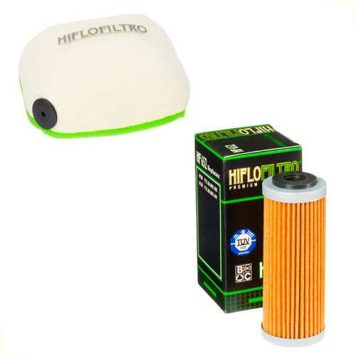 Set De Filtro Aire Y Aceite Husqvarna Fc 450 4 Tiempos