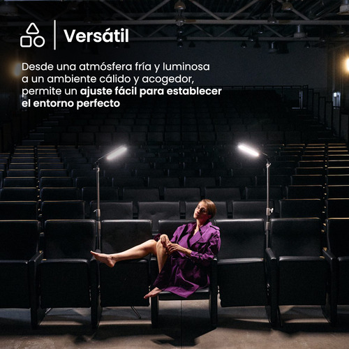Vara Luminosa Luz Led Zhiyun Fiveray V60 Profesional Camara Estructura Negro Luz Blanco Neutro