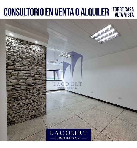 Imagen 3 de 6 de De Oportunidad Céntrico Consultorio En Alquiler O Venta Ubicado En Torre Casa Alta Vista # Al
