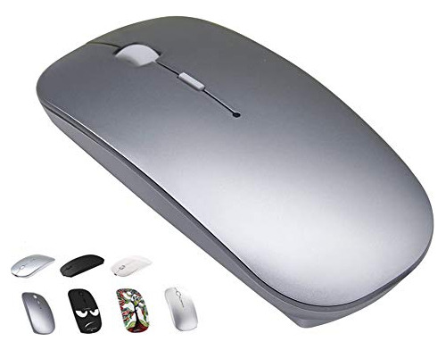 Mouse Con Cargador Inalámbrico + Macbook Air + Bluetooth