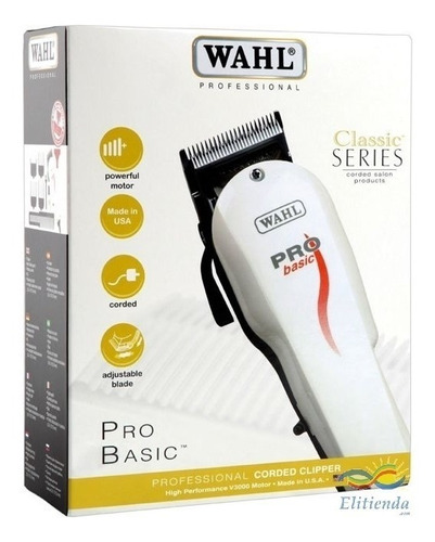 Cortadora De Pelo Profesional Wahl Modelo Probasic + Accesor