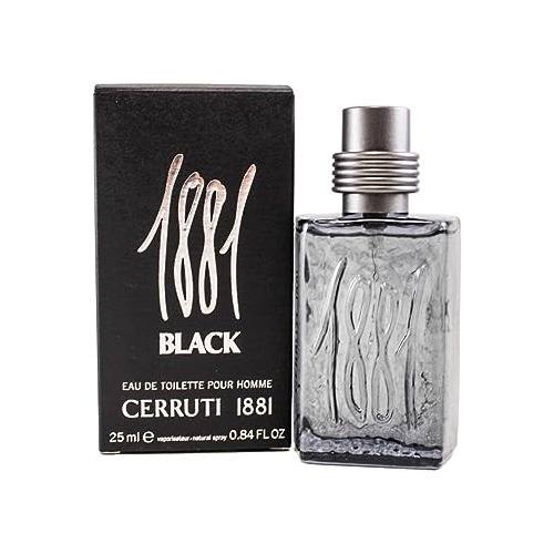 Nino Cerruti 1881 Black Eau De Toilette Spray 0.84 Oz./ 25 M