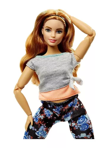 Barbie Made to move curvy Mattel FTG84