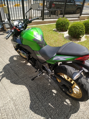 Moto Kawasaki Z 300 Verde 2018 Único Dono Sem Dívidas Usada
