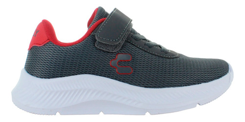 Charly Tenis Correr Atletico Ligero Textil Gris Niño 82970