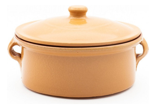 Olla Con Tapa Cerámica Vitrificada Corzana 2litros