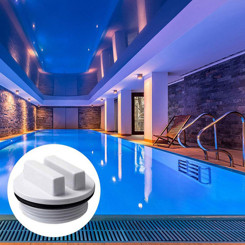 4 X 1.5 Pulgadas De Rosca Para Piscina, Tapón De