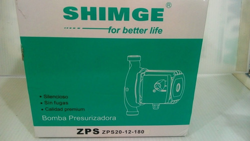 Presurizador Shimge 1/3 Hp Zps20-12-180a