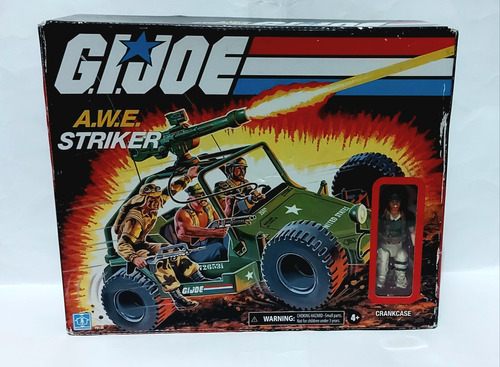 Hasbro G.i. Joe A.w.e. Striker Exclusive Vehiculo Crankase