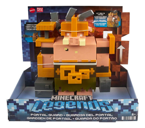 Minecraft - Legends Guardia Del Portal Figuras 25 Cm Gyr77