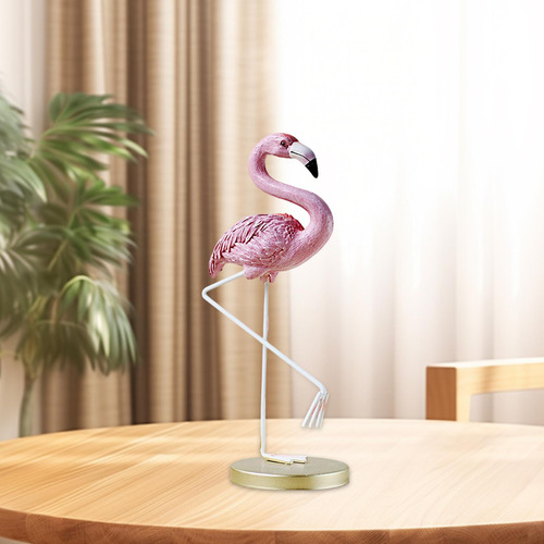 Escultura De Pájaro, Estatuilla De Jardín, Arte 10x10x25cm