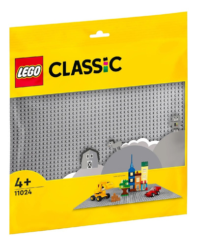 Lego 11024 Classic Base Gris Tapete Para Construcción