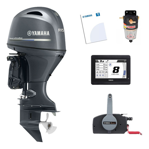 Motor Fuera De Borda Yamaha 115hp 4t F115betl Oferta Marzo