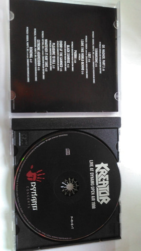 Kreator - Live At Dynamo Open Air 1998 Cd (Usado)