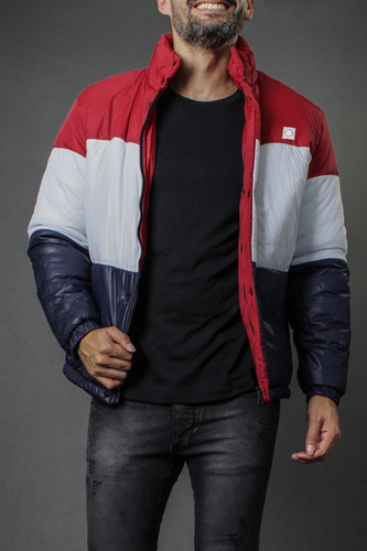 Imagen 4 de 9 de Campera Tricolor Hombre No End 38461