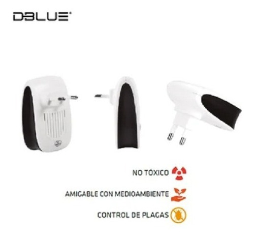 Repelente Ultrasónico De Plagas Dblue Dbrem48