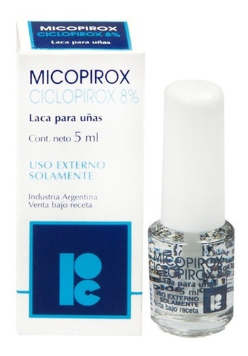 Micopirox Laca Para Uñas X5