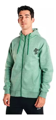 Campera Deportiva Babolat Hombre Jacket Hoodie Blast Verde!!