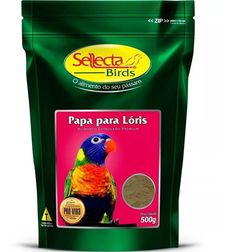 Papa De Loris 500g Premium Sellecta Birds