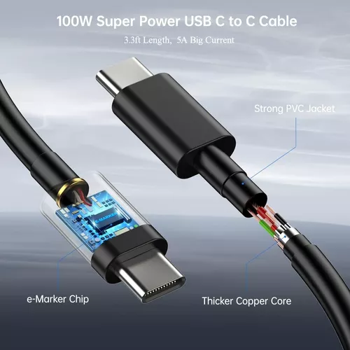 Cargador + Cable Usb C Turbo (45w) Para Samsung S21 S20 Fe