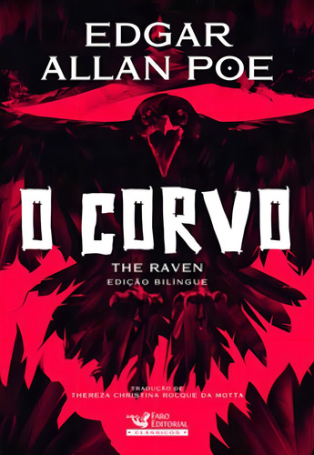 O Corvo, De Allan Poe, Edgar. Editora Faro Editorial, Capa Mole Em Português