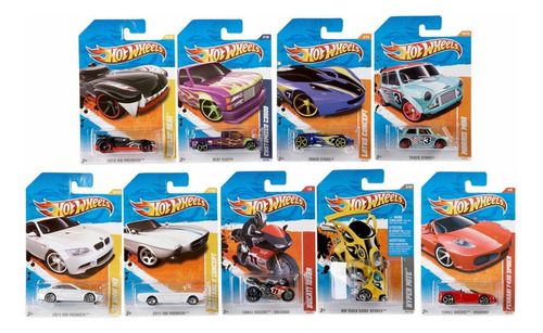 Autitos Hot Wheels Pack X4 Vehiculos Surtidos Autos Mattel