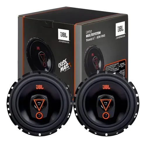 1-par Alto Falante Jbl 6pol. Multisystem 6trms80 160wrms Par