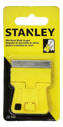 Mini Raspador De Película Para Insulfilm - Stanley Cor Amarelo