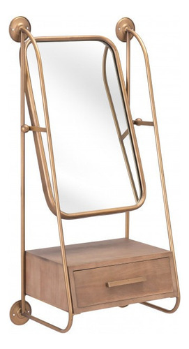 Espejo Peralta Dorado Këssa Muebles