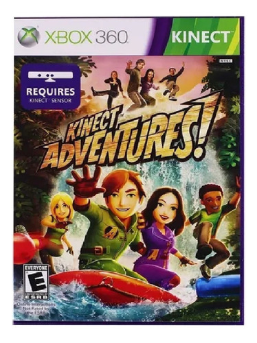 Juego Kinect Adventures para Xbox 360 Physical Media Kinect Sensor