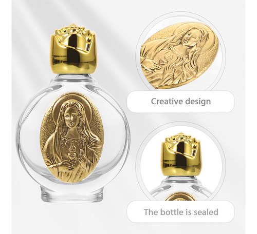 Botellas De Agua Bendita Con Estampado De Tarros De Cristal
