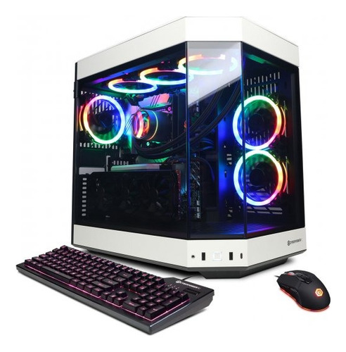 Cyberpowerpc Gamer Supreme Liquid Cool White Gaming Desktop 