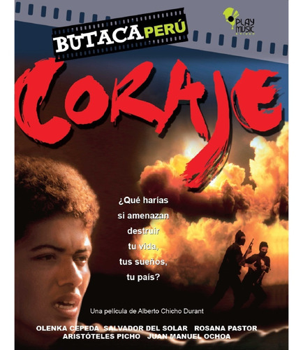 Coraje, Dvd Original Película Peruana Butaca Perú