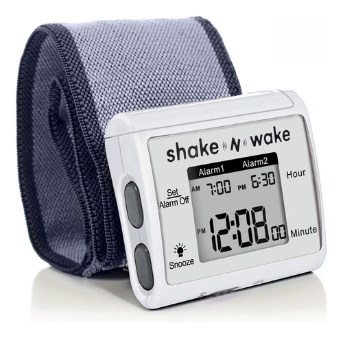 Techtools Reloj Despertador Vibratorio - Shake N Wake - Relo