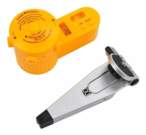 Nível Laser Nivelador Giratório Tripé Abs Profissional 360°