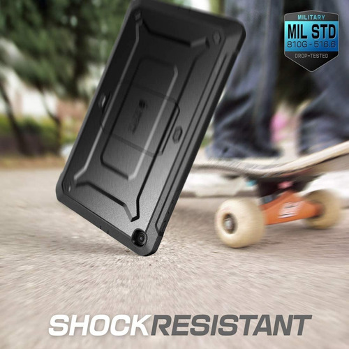 Imagen 5 de 6 de Funda Supcase 360 + Protector Galaxy Tab A 10.1 (2019) Black