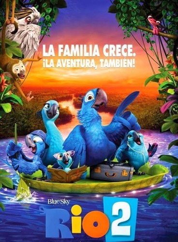 Dvd Río 2 (2014) Audio Latino