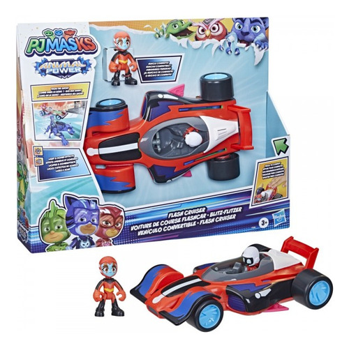 Pj Masks Animal Power Blitz-flitzer - Coche Convertible