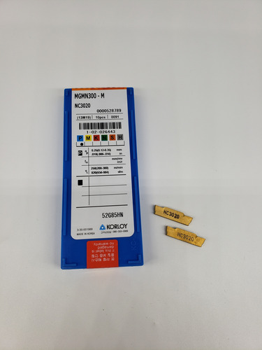 Insertos De Carburo Korloy Mgmn300-m Nc3020