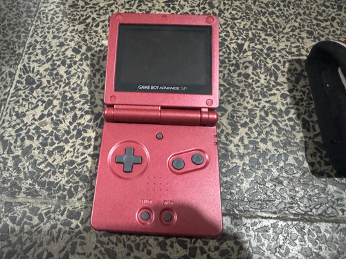 Game Boy Advance Sp De Doble Luz Rojo Con Súper Mario World Rojo (Usado)