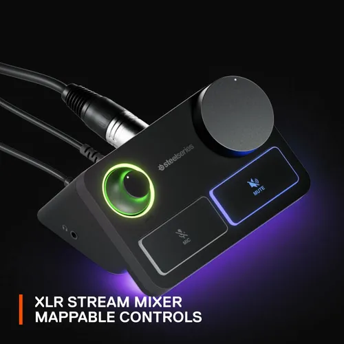 Micrófono Steelseries Alias Pro Kit Xlr Mic + Stream Mixer