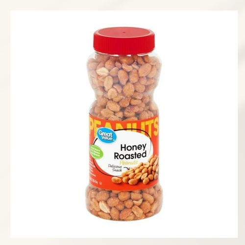 Cacahuates Great Value Tostados Con Miel 454 G