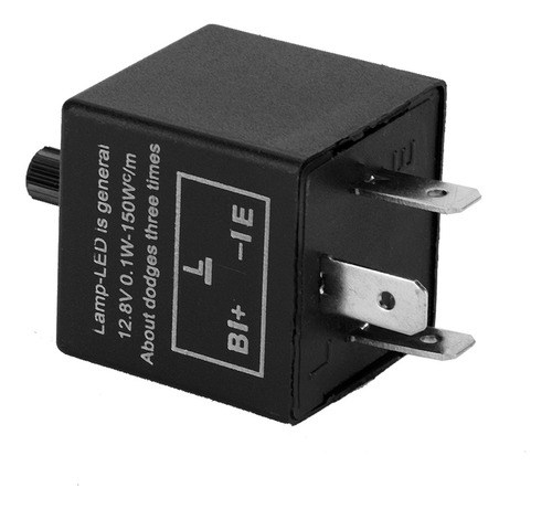 12 V 3 Pines Ajustable Luz Led Flasher Parpadeo Relé Fix