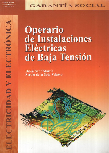 Operario De Instalaciones Electricas De Baja Tension