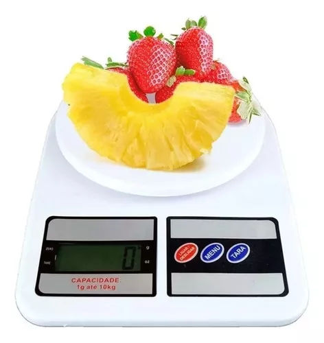 Balança Digital De Precisão Cozinha 10kg Nutrição E Dieta - Zilotudo